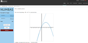 Numbas test question screenshot