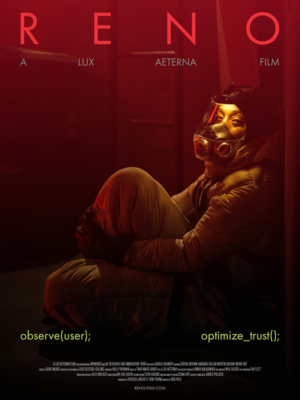 Promotional artwork for RENO