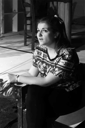 Charlie Smalley, a Theatre department alumna.