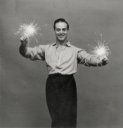 Oliver Messel photographed by James De Vries