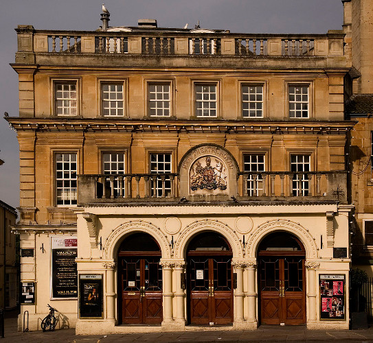 Exterior view of Theatre Royal Bath