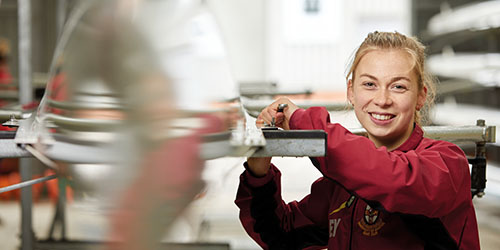 A photograph of a female student.